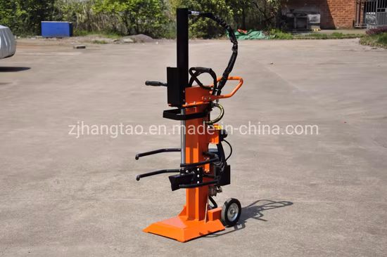 Divisor de troncos eléctrico directo de fábrica de 400 V con elevador de troncos